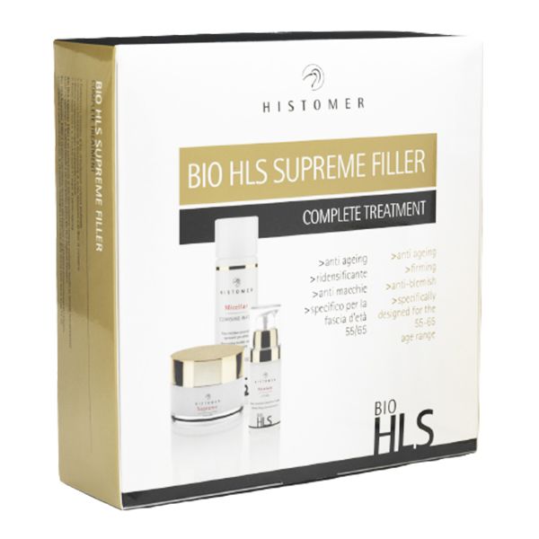Комплексный уход SUPREME BIO HLS мицелярная вода, крем, сыворотка Supreme Filler Treatment