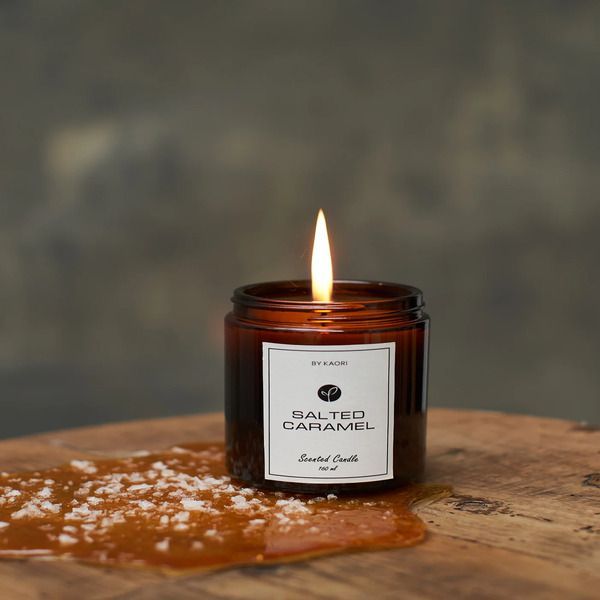 Аромасвеча KAORI SALTED CARAMEL 