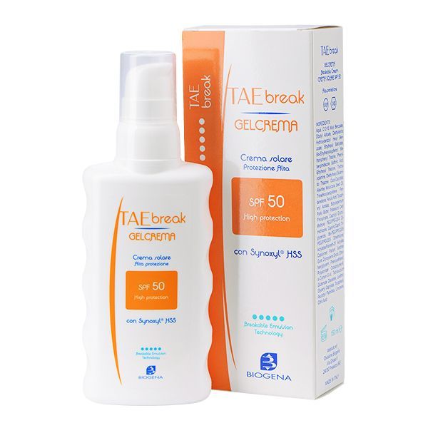 Солнцезащитная эмульсия SPF50 TAE BREAK GELCREMA