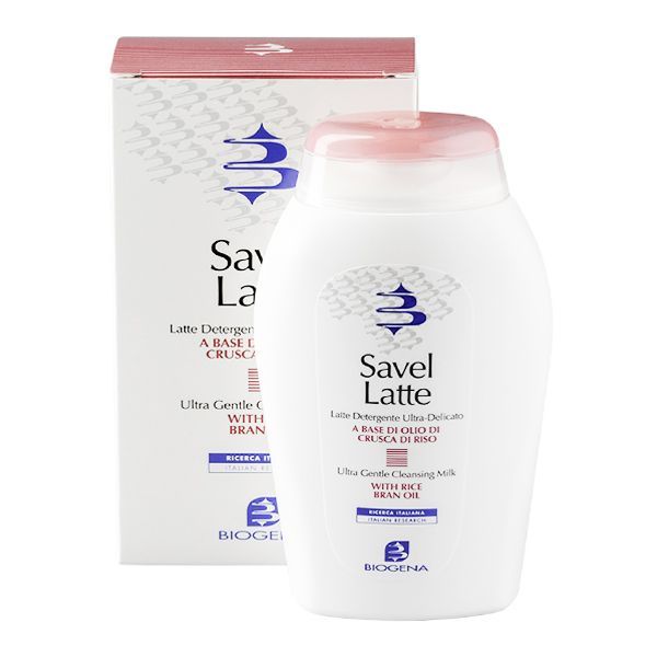 Очищающее молочко с рисовыми отрубями Biogena Savel Latte