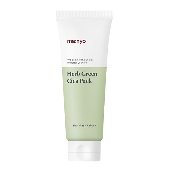 Маска успокаивающая с центеллой HERB GREEN CICA PACK