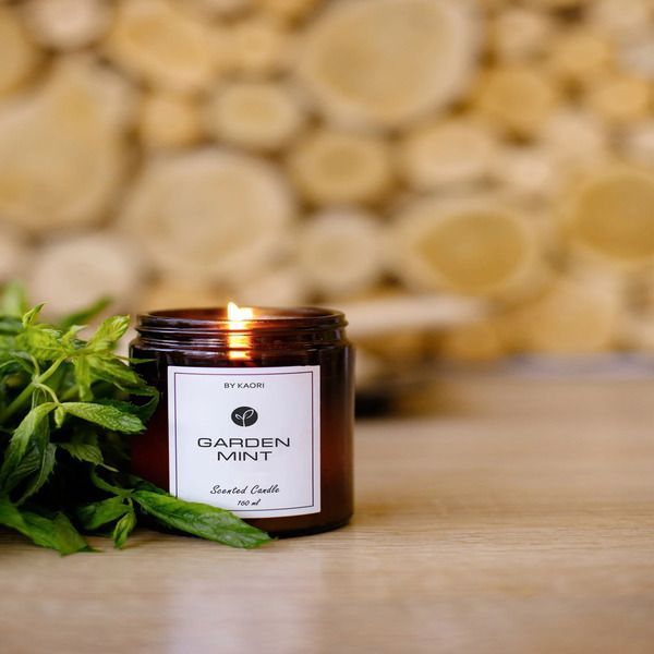 Аромасвеча KAORI GARDEN MINT 